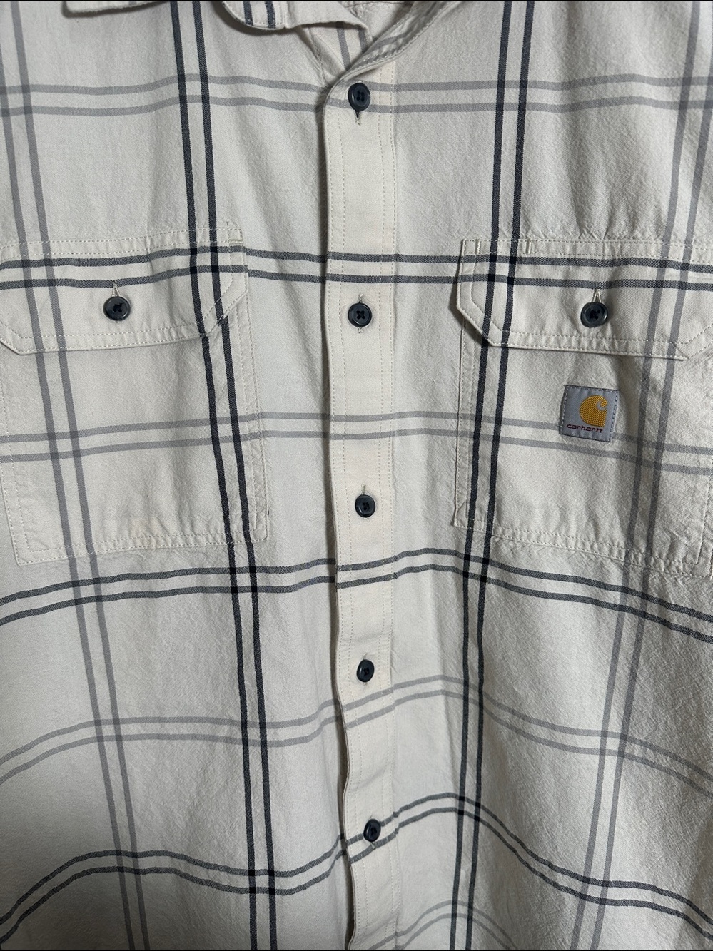 Carhartt Men’s Loose Fit Button Down Shirt Size 2XL - Picture 7 of 7